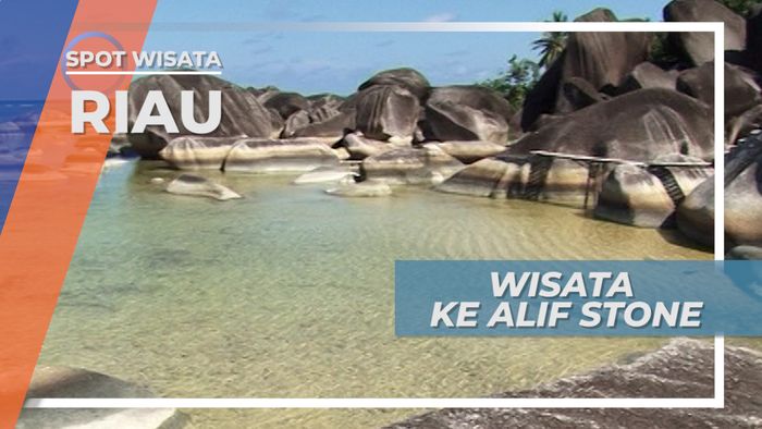 Alif Stone Park, Taman Batu di Tepi Pantai Kepulauan Natuna