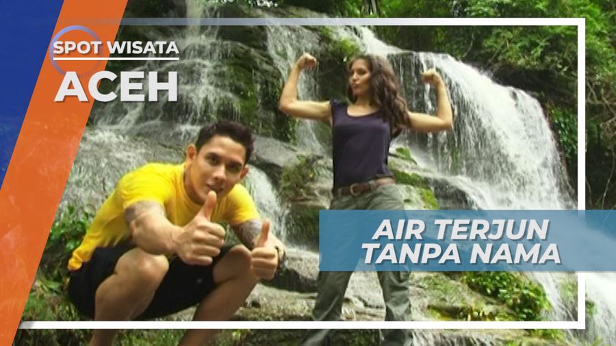 Menunggang Gajah ke Air Terjun Tanpa Nama di Aceh