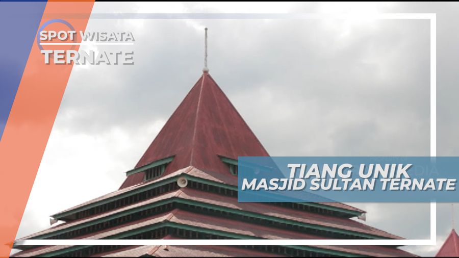 Tiang Raksasa di Masjid Sultan Ternate