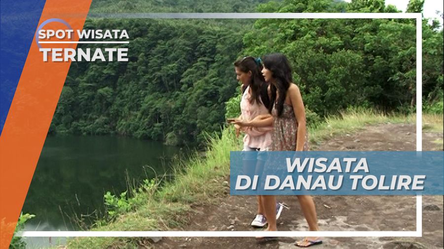 Wisata di Danau Tolire Ternate