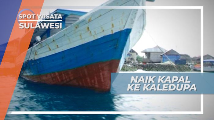 Menyewa Kapal Nelayan ke Pulau Kaledupa Sulawesi Tenggara