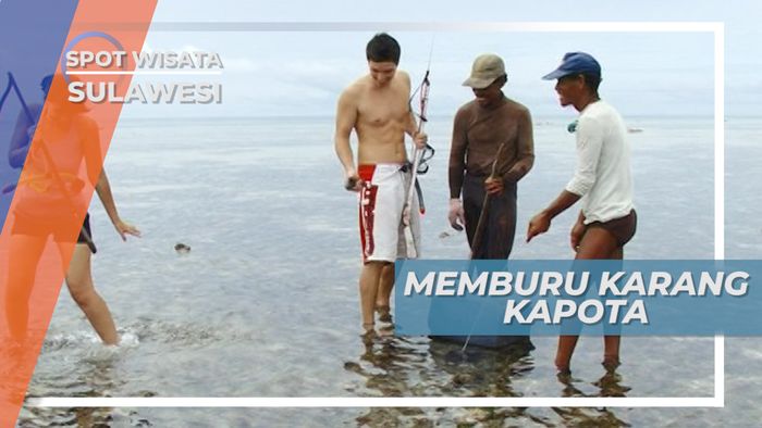 Karang Kaledupa, Karang Luas Lokasi Berburu Teripang di Sulawesi Tenggara 