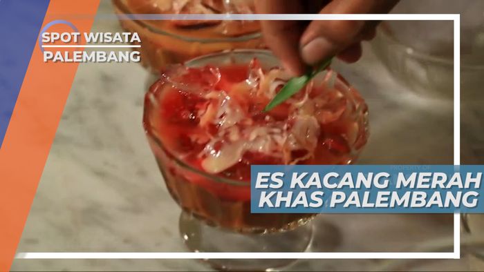 Es Kacang Merah, Mudah Dibuat Segar Diseruput, Kuliner Palembang 