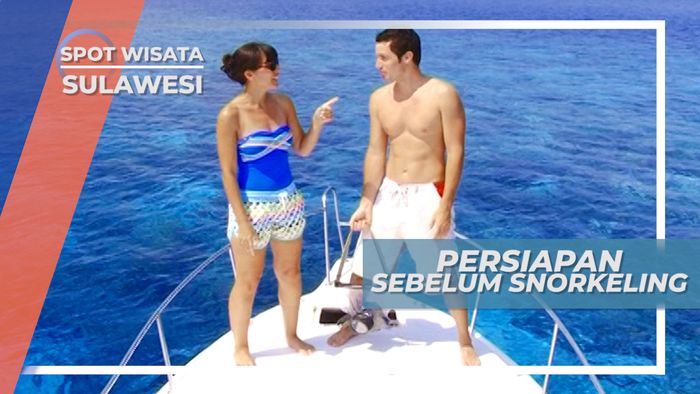 Snorkling di Taman Nasional Wakatobi Sulawesi