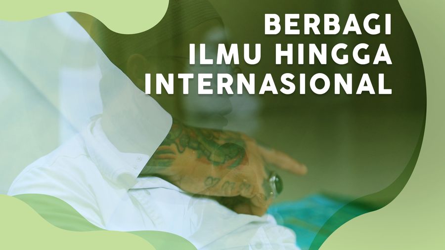 Abdul Qodir Jaelani Berbagi Ilmu Islam Sampai ke Luar Negeri