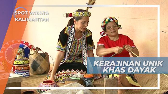 Kerajinan Unik Khas Dayak Kalimantan Timur