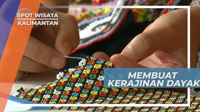 Kerajinan Manik-Manik Dayak Kalimantan Timur