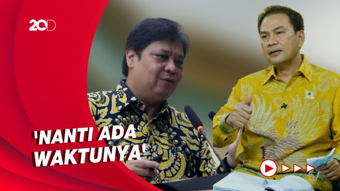 Airlangga Irit Bicara soal Kasus Azis Syamsuddin