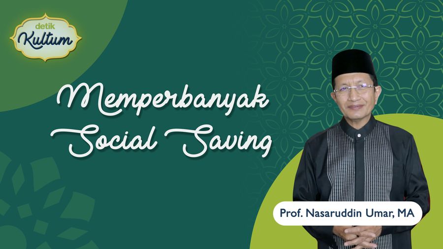 Memperbanyak Social Saving