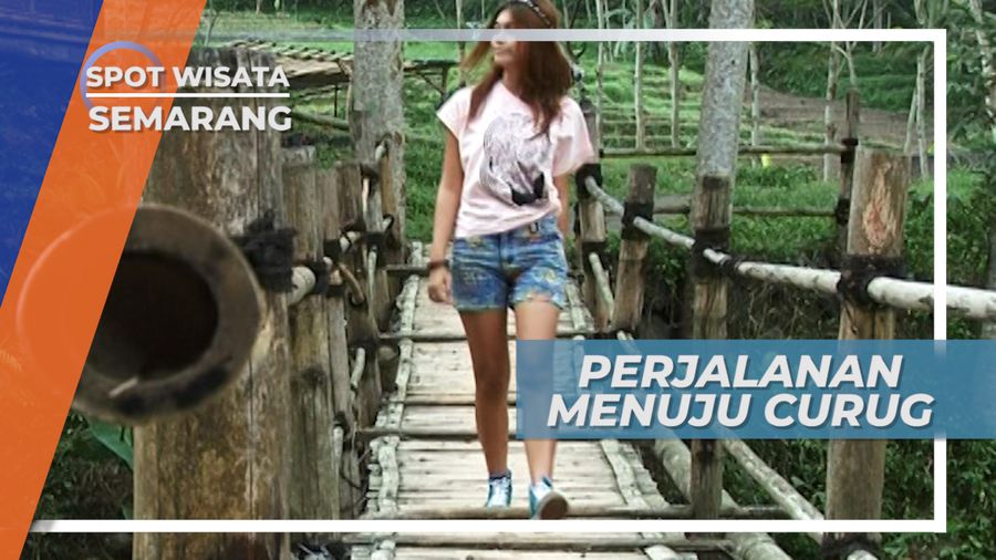 Desa Wisata Keseneng Sumowono Semarang, Melihat Curug Tujuh Bidadari