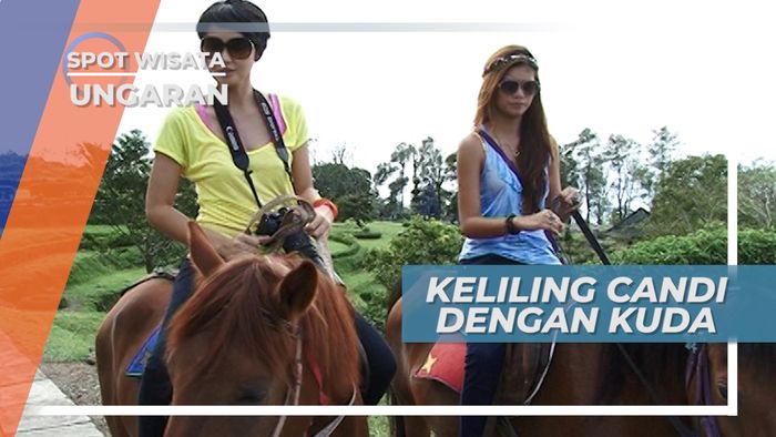 Berkuda Mengelilingi Candi Gedong Songo Ungaran Jawa Tengah