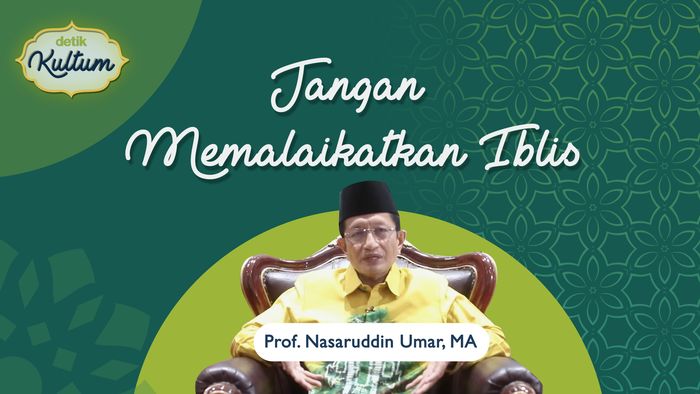 Jangan Memalaikatkan Iblis