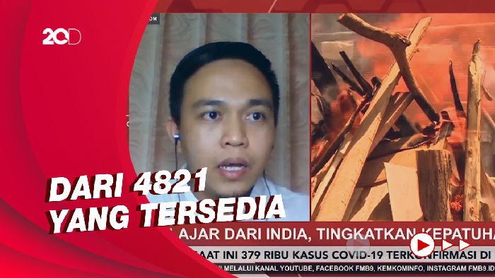 Tempat Tidur ICU Pasien COVID-19 di New Delhi Tersisa 18