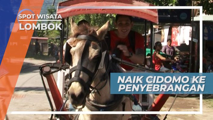 Naik Cidomo ke Penyebrangan, Di Bangsal Lombok
