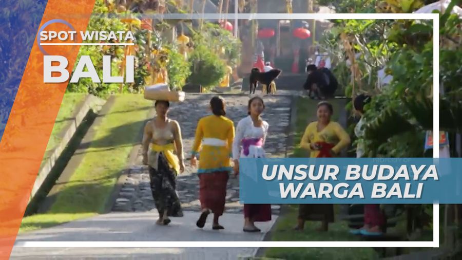 Budaya Warga Bali, Warisan Leluhur Pulau Dewata