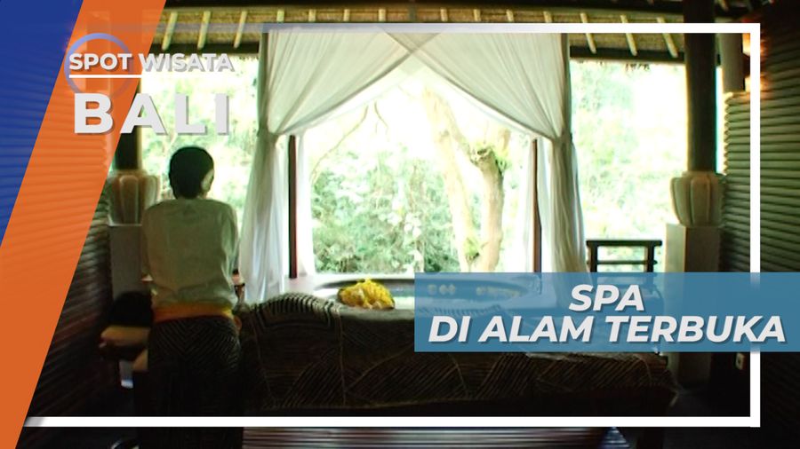 Spa di Alam Terbuka, Memanjakan Tubuh ala Ubud Bali