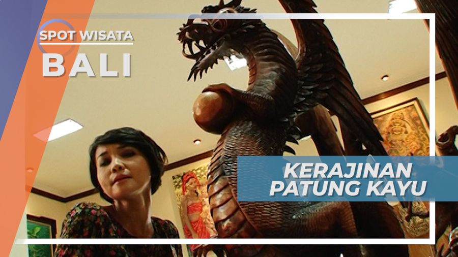 Galeri Kerajinan Patung Kayu Ubud, Bentuk Mahakarya Indah Pengerajin Bali
