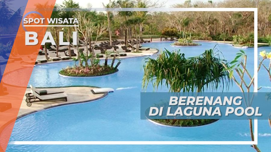 Laguna Pool, Serasa Berenang Di Pantai Nusa Dua Bali
