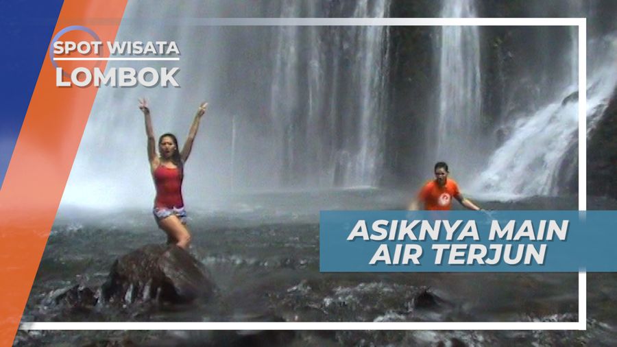 Air Terjun Tiu Kelep Lombok, Terbangnya Air Dingin Yang Menyegarkan  