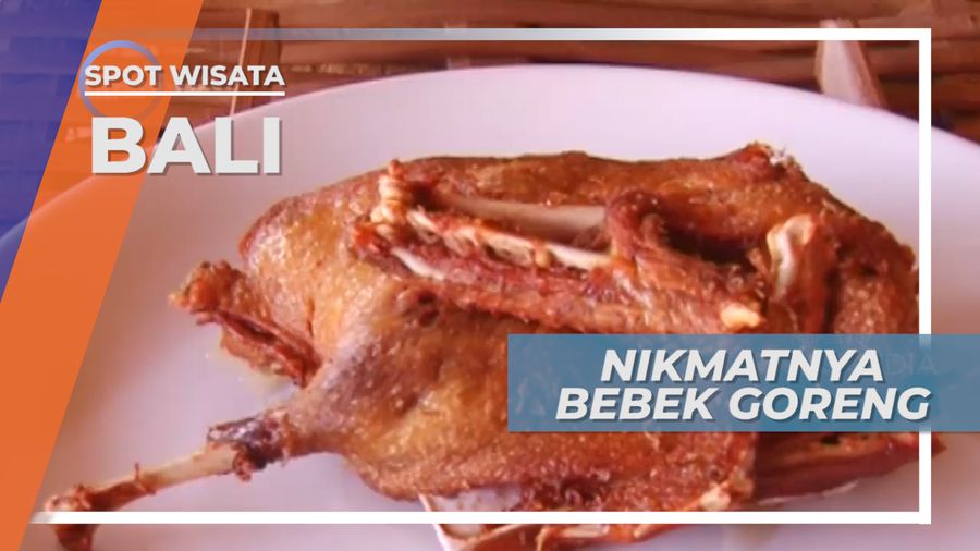 Nikmatnya Bebek Goreng, Disantap Bersama Trio Sambal Bali
