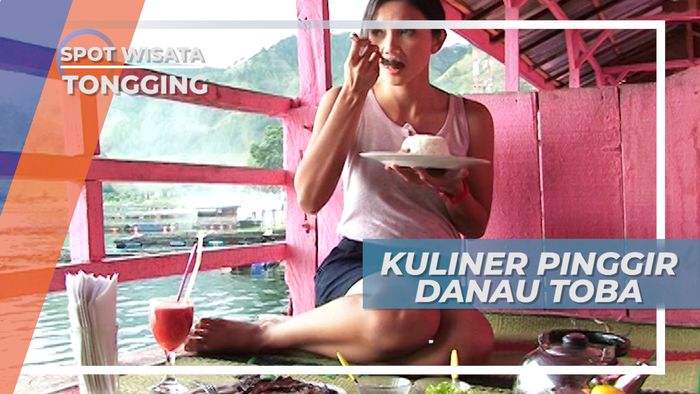 Bersantap Nikmat di Tepi Danau Toba Sumatera Utara