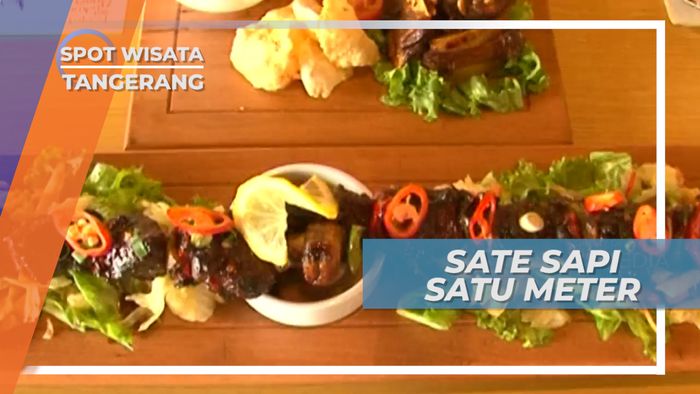 Sate Sapi Satu Meter Tangerang, Paduan Rasa Khas yang Nikmat di Lidah