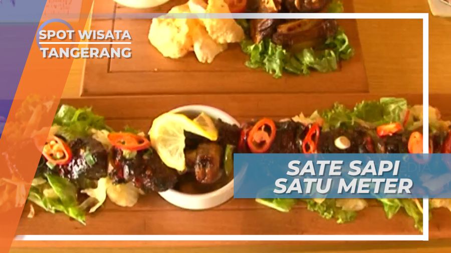 Sate Sapi Satu Meter Tangerang, Paduan Rasa Khas yang Nikmat di Lidah