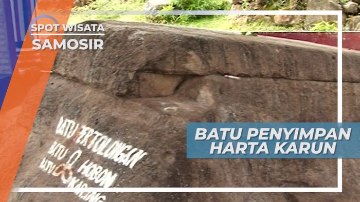 Batu Hobon, Tempat Penyimpanan Harta Karun Raja Batak, Samosir