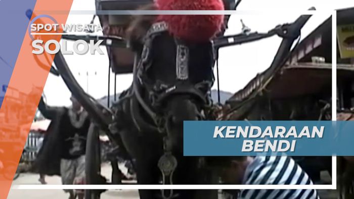 Bendi, Kendaraan Transportasi Tradisional Warga Solok