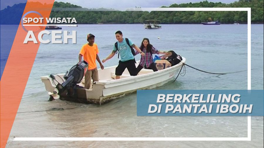 Berperahu Menuju Pantai Iboih Pulau Weh Aceh yang Asri