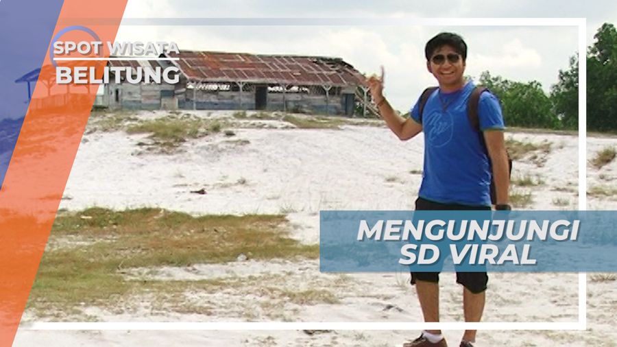 Mengunjungi SD Kayu yang  Viral di Gantong Manggar Belitung TImur