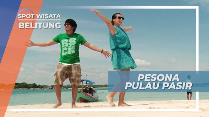 Pulau Pasir Belitung, Keindahan Yang Terlihat Saat Surutnya Air Laut