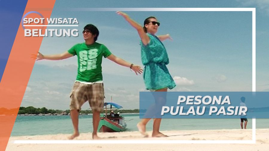 Pulau Pasir Belitung, Keindahan Yang Terlihat Saat Surutnya Air Laut