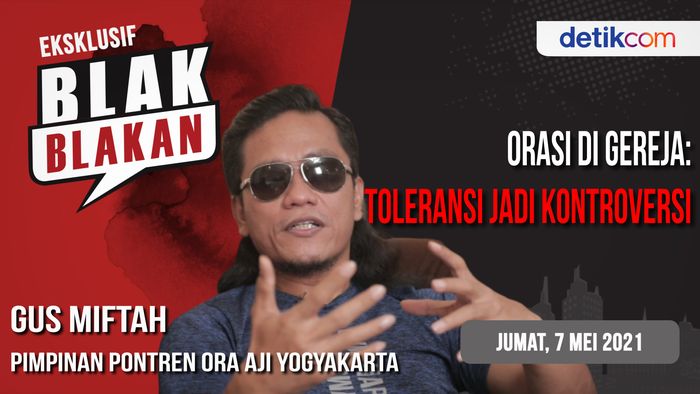 Teaser Blak-blakan Gus Miftah, Dituding Kafir Gegara Orasi di Gereja