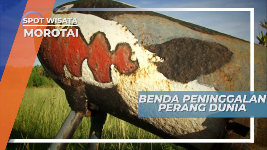 Landasan Pitu Peninggalan Perang Dunia di Morotai Maluku Utara