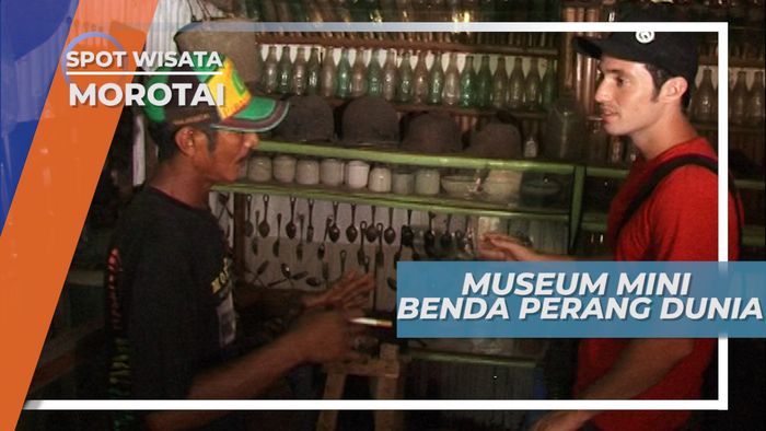 Museum Mini Benda Perang Dunia di di Morotai Maluku Utara
