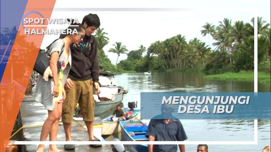Menuju Air Terjun Kahatola Dari Desa Ibu Halmahera Barat