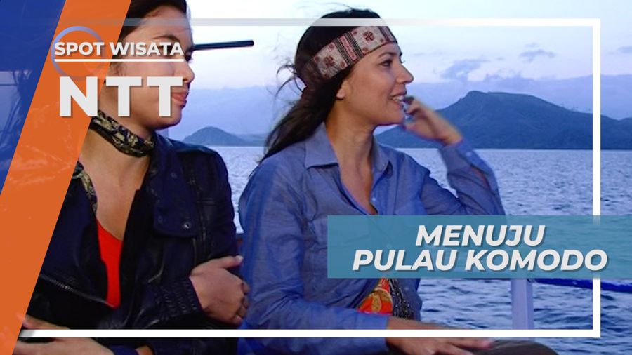 Cantiknya Pemandangan Menuju Pulau Komodo, Nusa Tenggara Timur