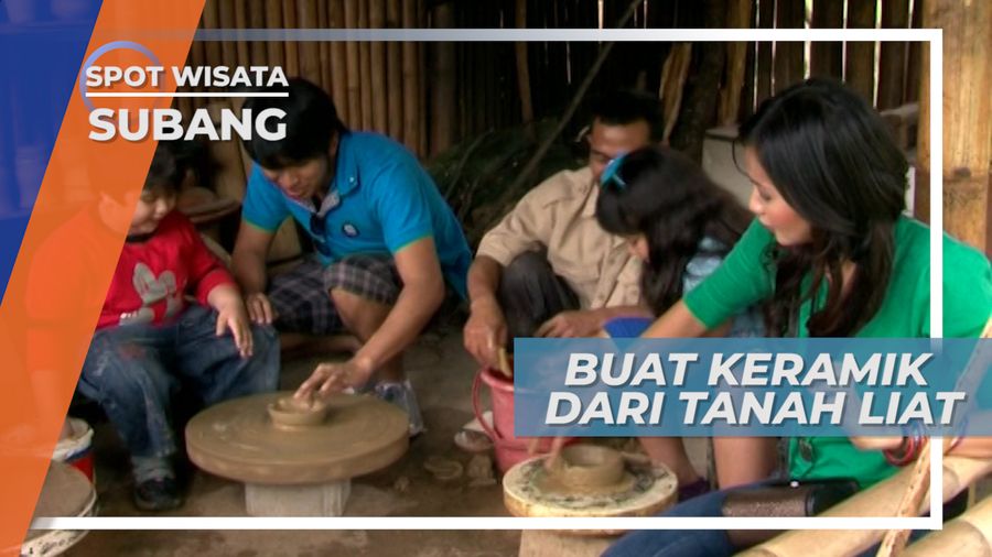 Wisata Edukasi Subang Jawa Barat, Belajar Membuat Keramik dari Tanah Liat