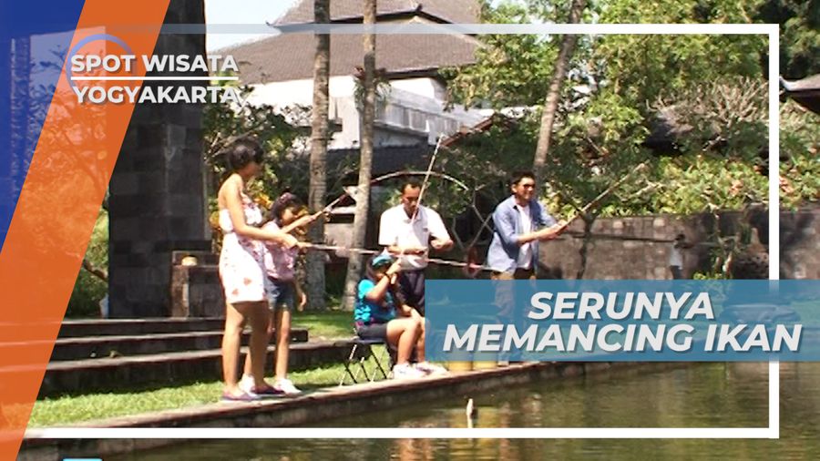 Melempar Umpan, Memancing Ikan di Hotel Mewah, Yogyakarta