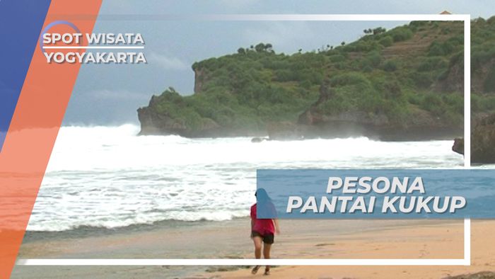 Deburan Ombak Penghias Keindahan Pantai Kukup, Yogyakarta