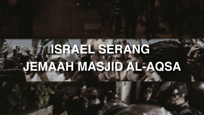 Palestina Diserang Israel di Penghujung Ramadhan