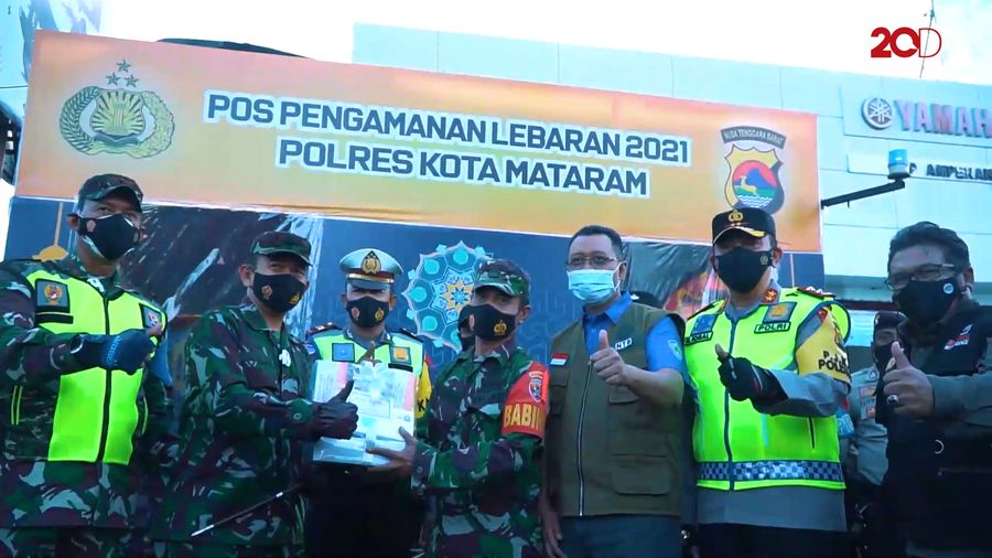 Kapolda dan Forkopimda NTB Pastikan Kepatuhan Larangan Mudik