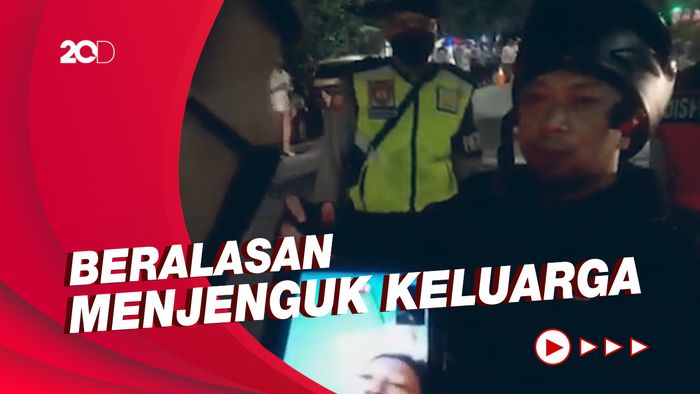 Via Video Call, Polisi Cek Kebenaran Alasan Pemudik Ini