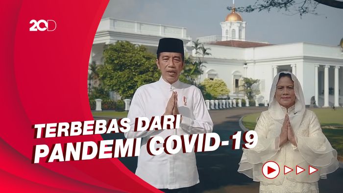Jokowi: Selamat Idulfitri, Semoga Indonesia Bangkit dari Covid-19