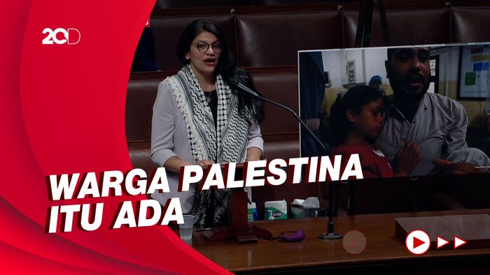 Air Mata Anggota Kongres Wanita AS Bela Palestina