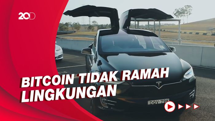Elon Musk Setop Jual Tesla Pakai Bitcoin