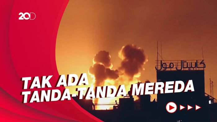 Israel Terus Bombardir Gaza, Korban Tewas Kini Capai 103 Jiwa