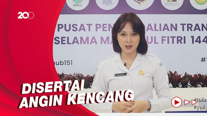 H+1 Lebaran 2021, Sejumlah Wilayah Berpotensi Hujan Lebat