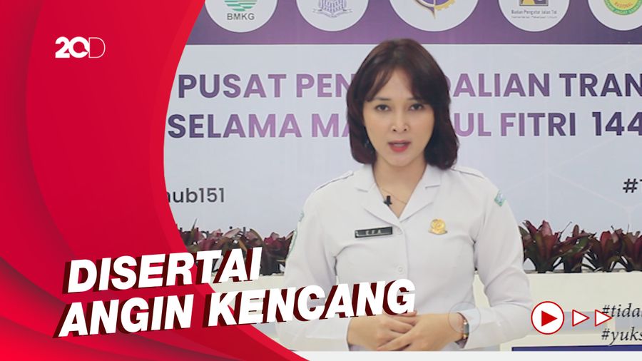 H+1 Lebaran 2021, Sejumlah Wilayah Berpotensi Hujan Lebat